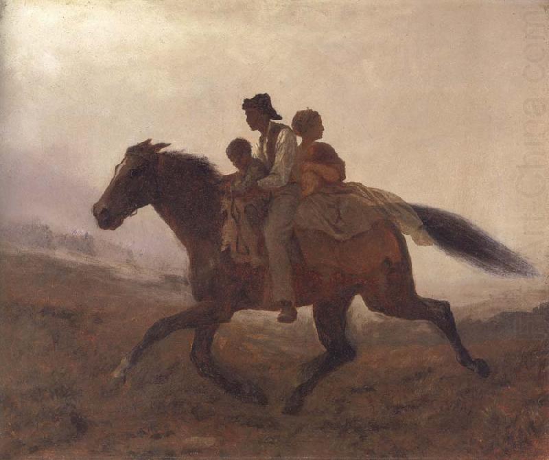 A Ride for Liberty, Eastman Johnson